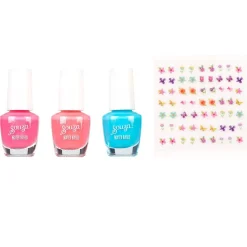 Souza Esmalte de Uñas 3 colores + Stickers Elfo· Clearance