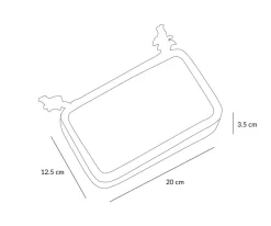 Tutete Estuche plumier doble Little Red Online