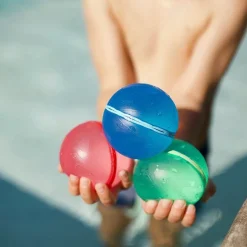 SOPPYCID Globos agua reutilizables Translucidos · 6 uds