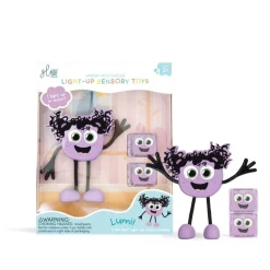 Glo Pals GloPals Set Personaje + 2 Cubos luz LUMI Lila Outlet