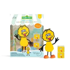 Glo Pals GloPals Set Personaje Big Bird Amarillo + 2 Cubos luz Outlet