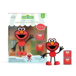 Glo Pals GloPals Set Personaje Elmo Rojo + 2 Cubos luz Hot