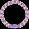 Kknekki Goma de pelo Lavender pink glitter