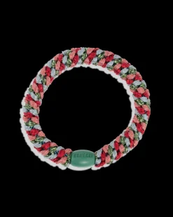 Kknekki Goma de pelo Mix Green Bordeaux Glitter New