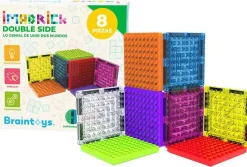 Braintoys Imabrick 8 piezas doble cara · New