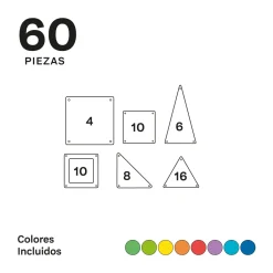 Braintoys Imanix 60 piezas · Outlet