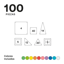 Braintoys Imanix 100 piezas · Discount