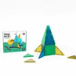 Braintoys Imanix Glow in the Dark 16 piezas · New