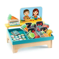 Djeco Imitación Léa & Milo little market · Hot