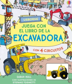 Usborne Juega con el libro de la excavadora Outlet