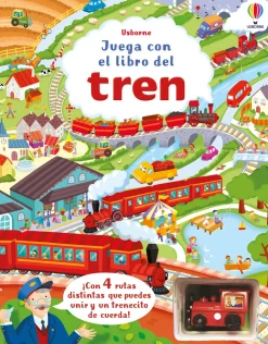 Usborne Juega con el libro del tren Clearance