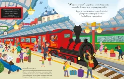 Usborne Juega con el libro del tren Clearance