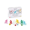 Moulin Roty Juego de 6 ciclistas con canicas Mercredi · Clearance