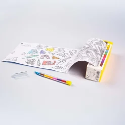 Omy Juego de bolsillo para colorear Atlas+8 pinturas ·