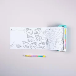 Omy Juego de bolsillo para colorear Dinos+8 pinturas · Online