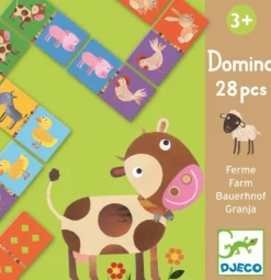 Djeco Juego educativo Dominó Granja · Discount
