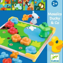 Djeco Juego educativo Mosaico Ducky & Co ·