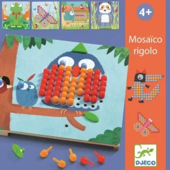Djeco Juego educativo Mosaico Rigolo · Outlet