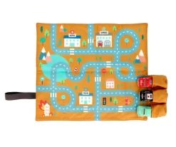 Tutete Juego Mantel con Circuito Mostaza + 3 Coches Clearance