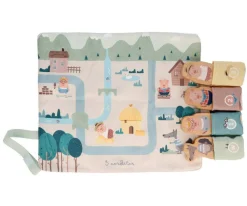 Tutete Juego Mantel Los Tres Cerditos + 4 figuras Best