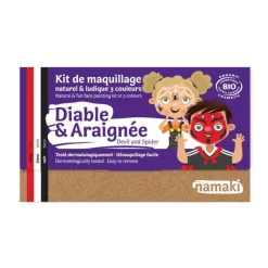Namaki Kit maquillaje diablo y araña · Hot