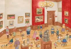 Tutifruti Editorial La familia Gatez en el museo New