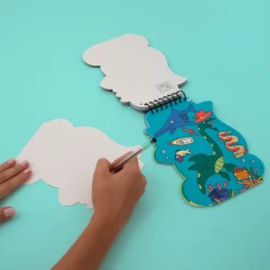 OMY Libreta de pegatinas Dino · Hot