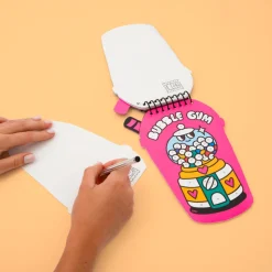 OMY Libreta de pegatinas numeradas Bubble Tea · Hot