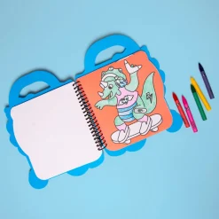 Omy Libro con pinturas y pegatinas Dinos · New