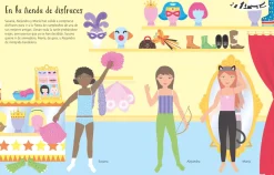 Usborne Libro de Pegatinas Disfraces