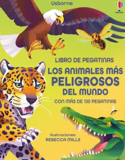 Usborne Libro de pegatinas Los animales mas peligrosos del mundo Online