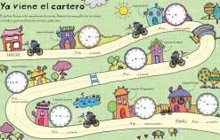 Usborne Libro Pizarra · Aprendo a decir la hora New