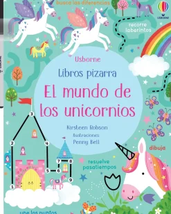 Usborne Libro Pizarra · El Mundo de los Unicornios Discount