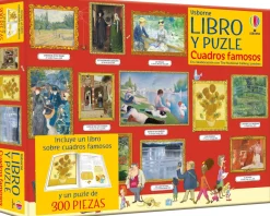 Usborne Libro Puzzle Cuadros famosos