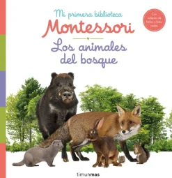 Timun Mas Los animales del bosque-Mi primera biblioteca Montessori Online