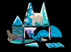 Magna Tiles Magna-T Artic Animals Set 25 piezas New