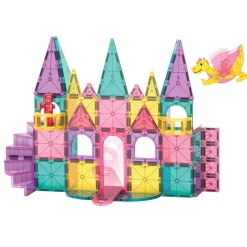 Magna Tiles Magna-T Castle DLX + MicroMags Set 48 piezas Sale