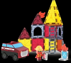 Magna Tiles Magna-T Fire Rescue 27 piezas Clearance