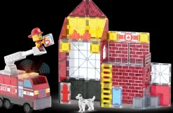 Magna Tiles Magna-T Fire Station Set 50 piezas Discount