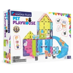 Magna Tiles Magna-T Pet Playhouse Set 50 piezas Discount