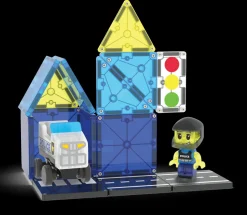 Magna Tiles Magna-T Police Patrol 20 piezas