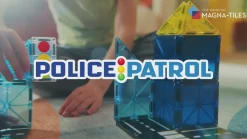 Magna Tiles Magna-T Police Patrol 20 piezas