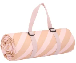 Monnëka Manta Picnic Stripes Pink 140 x 170 New