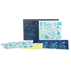 Moulin Roty Mapa Celeste de calcomanías El jardín de Moulin · Online