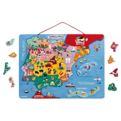 Janod Mapa Magnético de la Península Ibérica ·