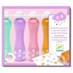 Djeco Marcadores de puntos (4 ud) Pearly · Outlet