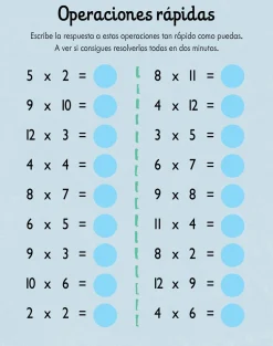 Usborne Me divierto con las tablas de multiplicar Outlet