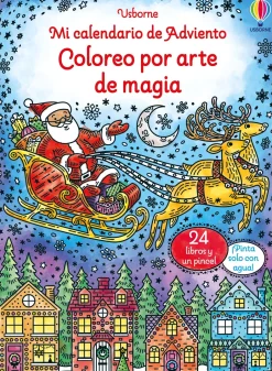 Usborne Mi calendario de Adviento - Coloreo por arte de magia Discount