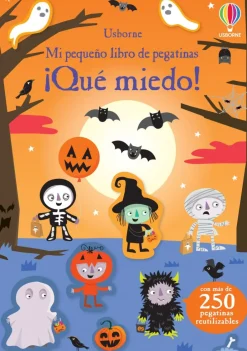 Usborne Mi pequeño libro de pegatinas · !Que miedo! Discount