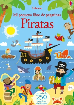 Usborne Mi pequeño libro de pegatinas · Piratas Clearance